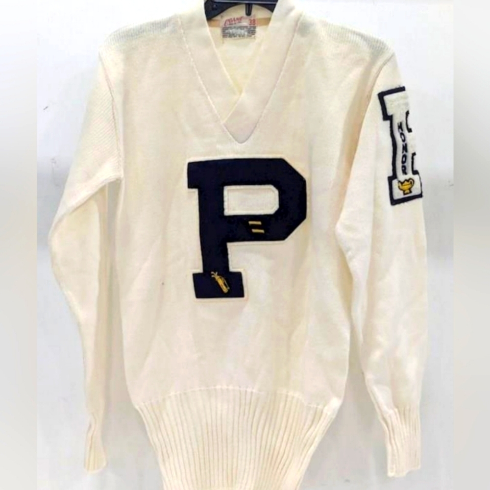 Vintage Coane Letterman Sweater